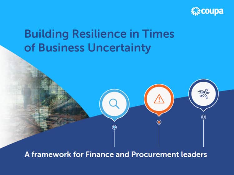 Build resilience in times of business uncertainty