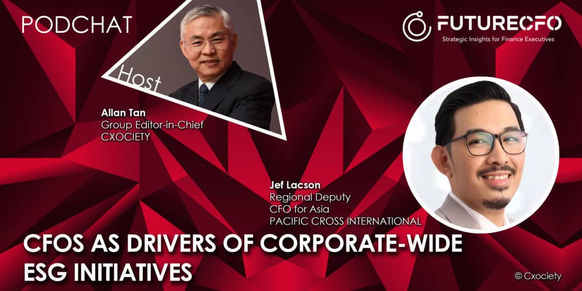 PodChats for FutureCFO: CFOs as drivers of corporate-wide ESG initiatives