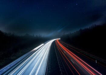 Photo by Pixabay: https://www.pexels.com/photo/light-trails-on-highway-at-night-315938/