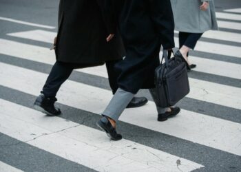 Photo by Sora Shimazaki: https://www.pexels.com/photo/crop-businesspeople-strolling-on-crosswalk-in-town-5673507/