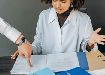 Photo by Mikhail Nilov: https://www.pexels.com/photo/young-woman-feeling-exhausted-in-white-long-sleeve-shirt-working-inside-an-office-8297420/