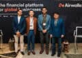 Left to right: , Ershad Ahamed, head of Southeast Asia at Airwallex, JJ Ang, chief financial officer at Carousell Group, Musa Fazal, chief policy officer at Singapore Business Federation (SBF) and Dominic Ong, chief financial officer and head of strategic partnerships at Endowus.