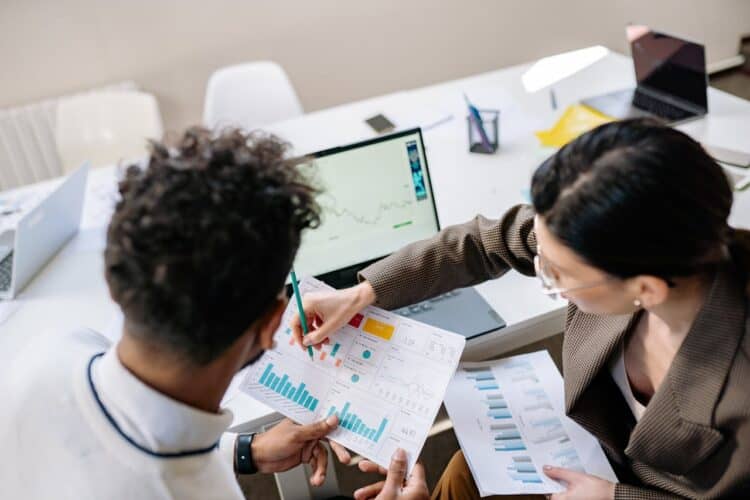 Photo by Yan Krukau: https://www.pexels.com/photo/colleagues-looking-at-graphs-7693745/