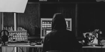 Photo by Amar  Preciado: https://www.pexels.com/photo/grayscale-photo-of-person-sitting-on-chair-in-front-of-computer-11063291/