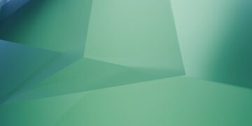 Photo by Steve Johnson: https://www.pexels.com/photo/abstract-green-geometric-shapes-background-design-29506613/